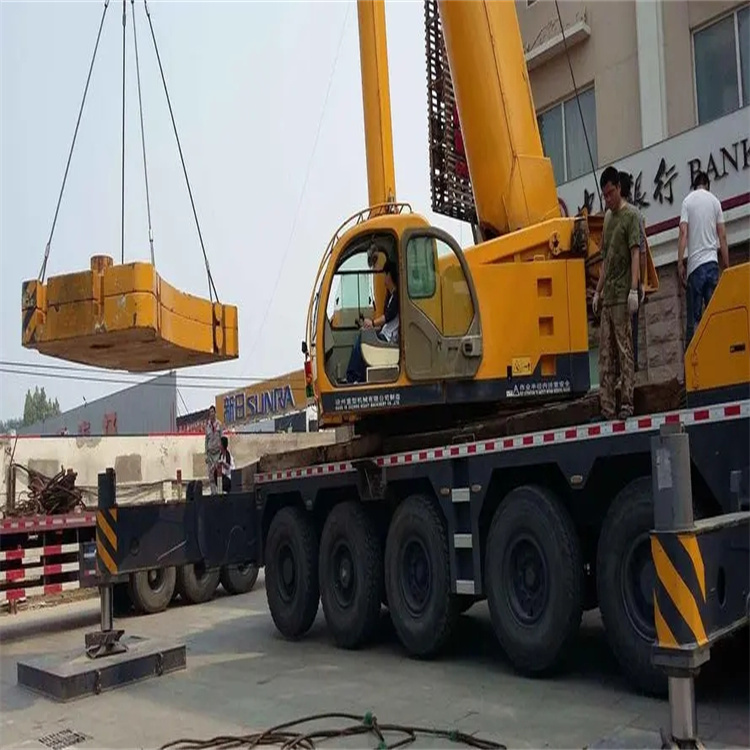 福清当地吊车出租|机器吊装|75吨|工厂搬迁服务